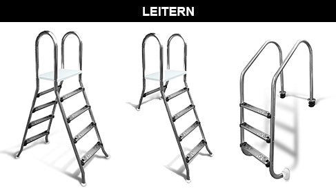 Leitern und Treppen - SAXONICA Poolshop