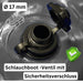Aufblasbare Poolabdeckung Rundpool Ø 500 cm I Rund Pool 5 m I anthrazit (RAL7016)