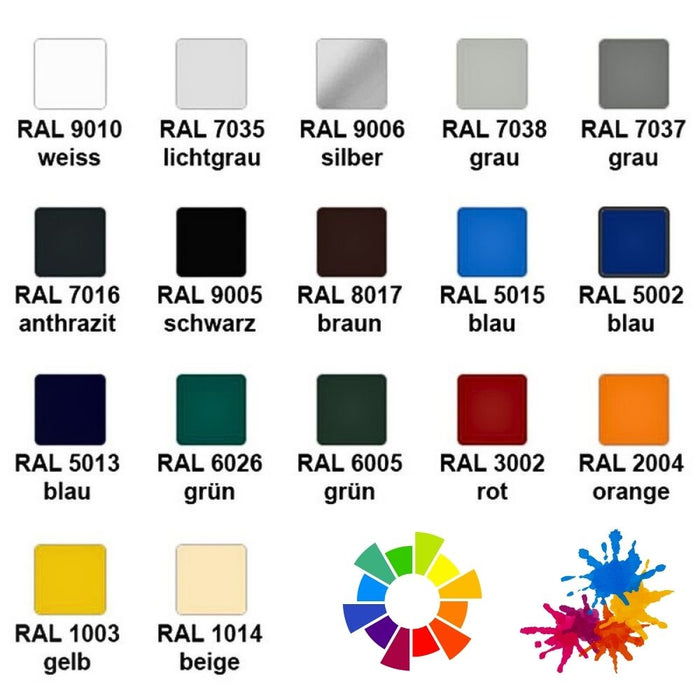 Aufblasbare Poolabdeckung Rundpool Ø 500 cm I Rund Pool 5 m I anthrazit (RAL7016)