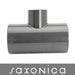 PVC Reduzier T-Stück 90° Ø50 x Ø25 x Ø50 mm PN 16 grau