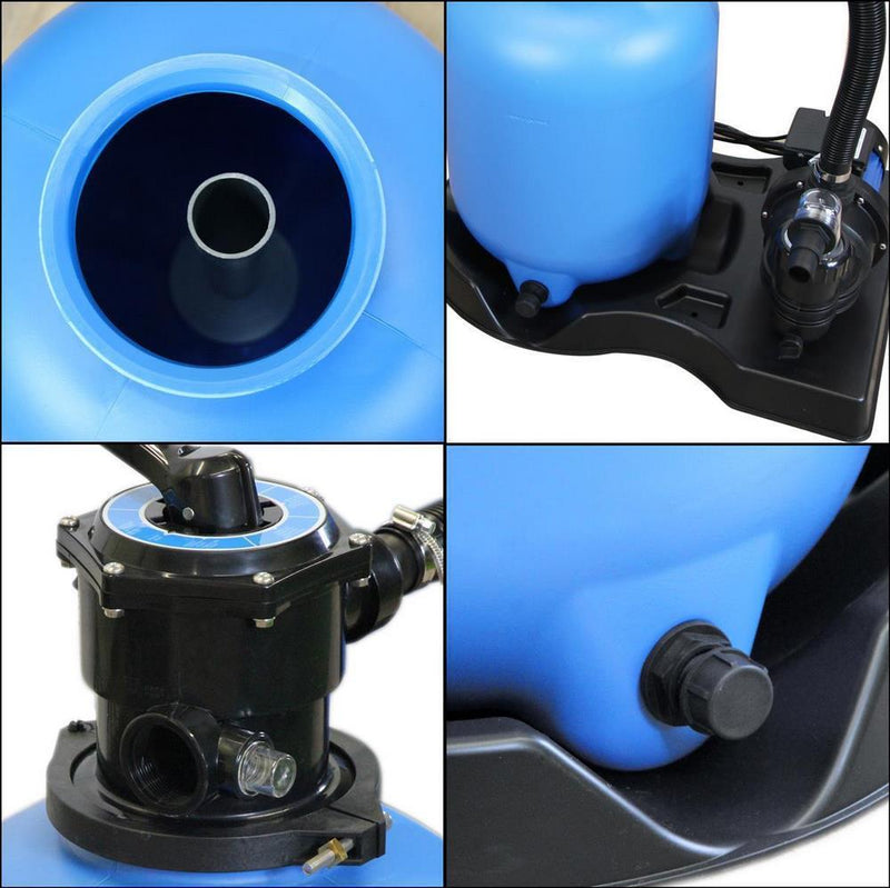 Sandfilteranlage Trend Top Ø 500 mm I 6-Wege-Ventil I Speck Aqua Plus 11 I bis 56 m³