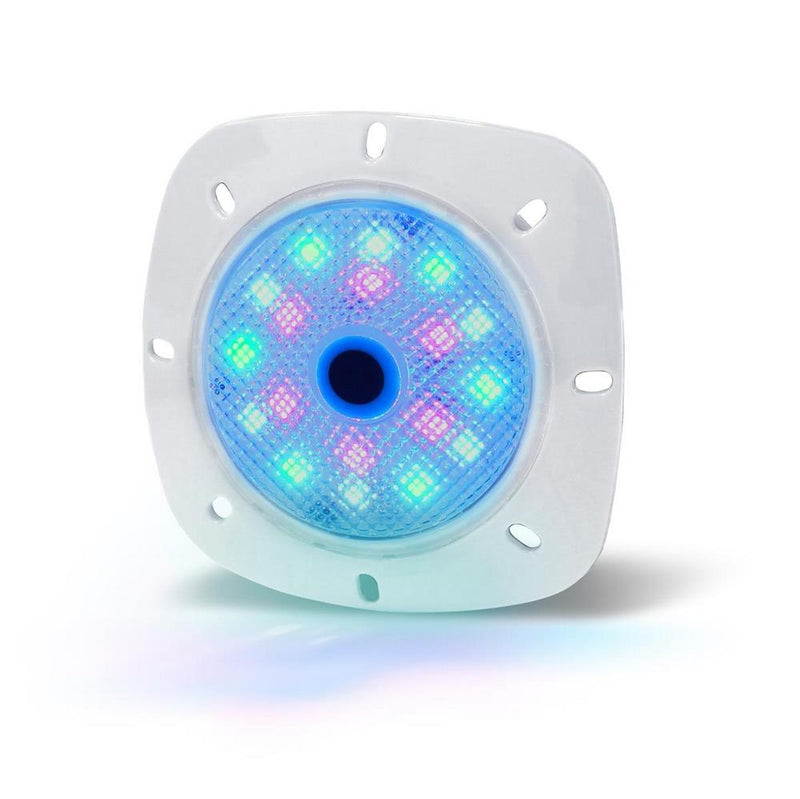 Pool Licht LED Magnet Scheinwerfer I 4 Watt RGB I Gehäuse Weiß