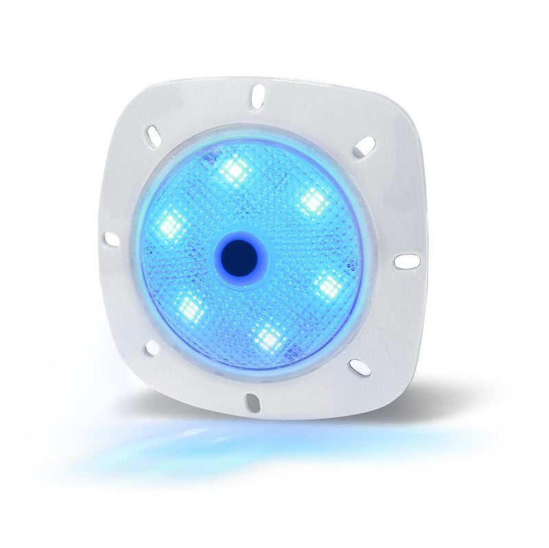 Pool Licht LED Magnet Scheinwerfer I 4 Watt RGB I Gehäuse Weiß