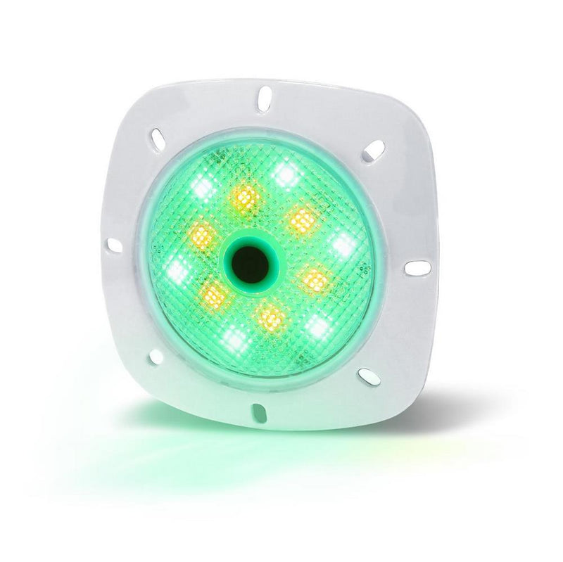 Pool Licht LED Magnet Scheinwerfer I 4 Watt RGB I Gehäuse Weiß