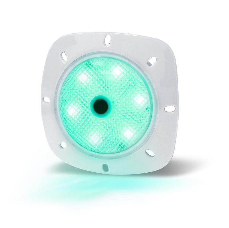 Pool Licht LED Magnet Scheinwerfer I 4 Watt RGB I Gehäuse Weiß