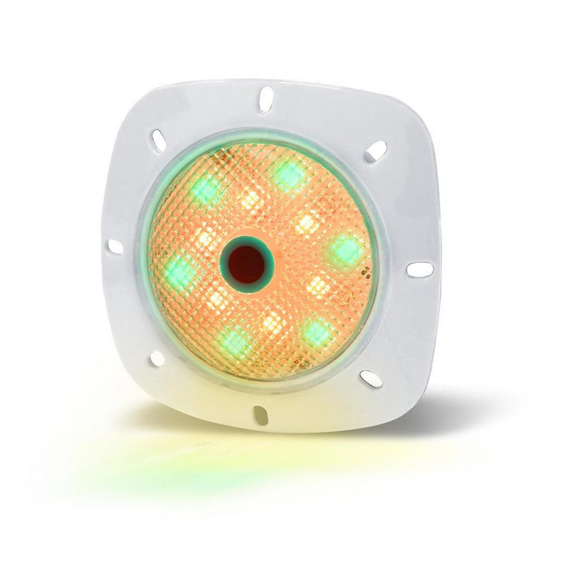 Pool Licht LED Magnet Scheinwerfer I 4 Watt RGB I Gehäuse Weiß