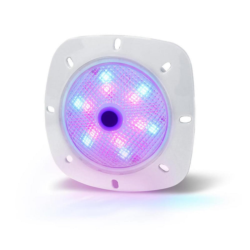 Pool Licht LED Magnet Scheinwerfer I 4 Watt RGB I Gehäuse Weiß