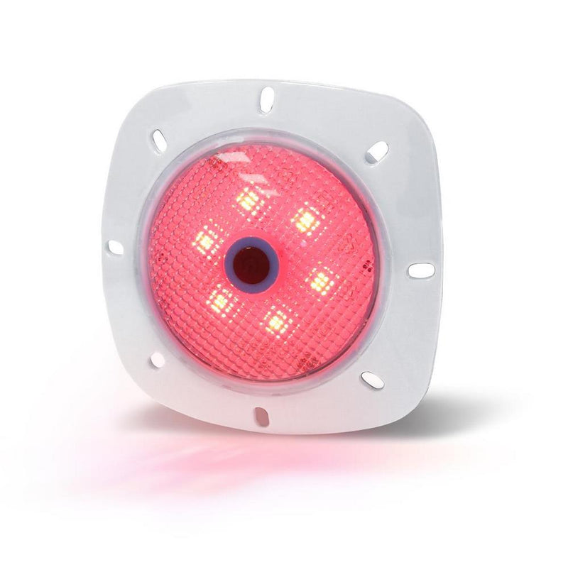 Pool Licht LED Magnet Scheinwerfer I 4 Watt RGB I Gehäuse Weiß