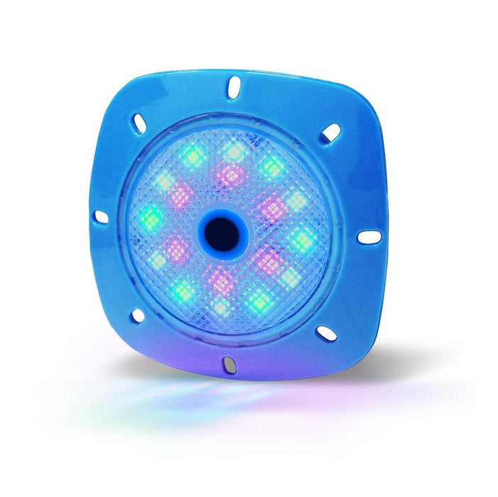 Pool Licht LED Magnet Scheinwerfer I 4 Watt RGB I Gehäuse Blau