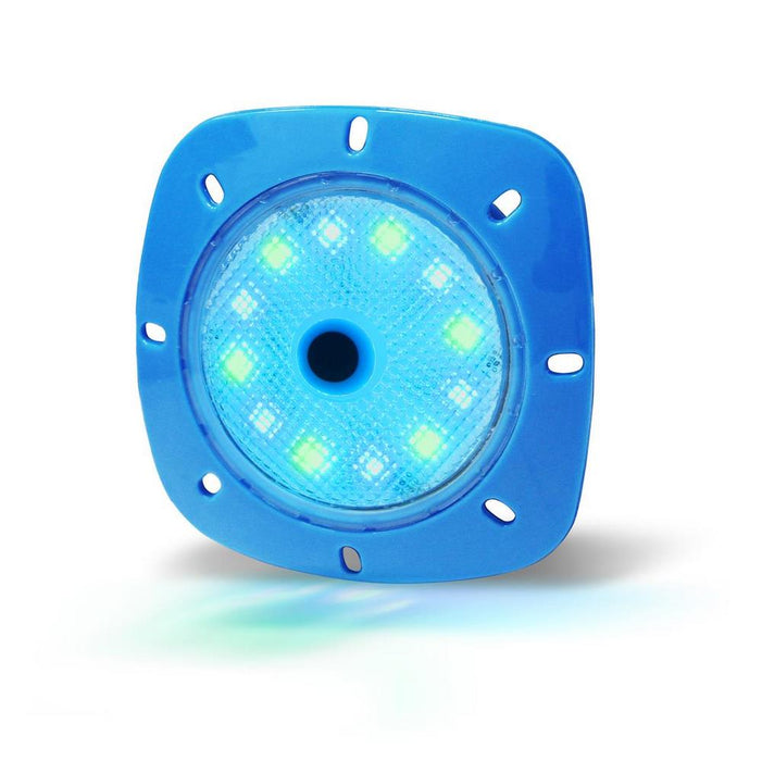 Pool Licht LED Magnet Scheinwerfer I 4 Watt RGB I Gehäuse Blau