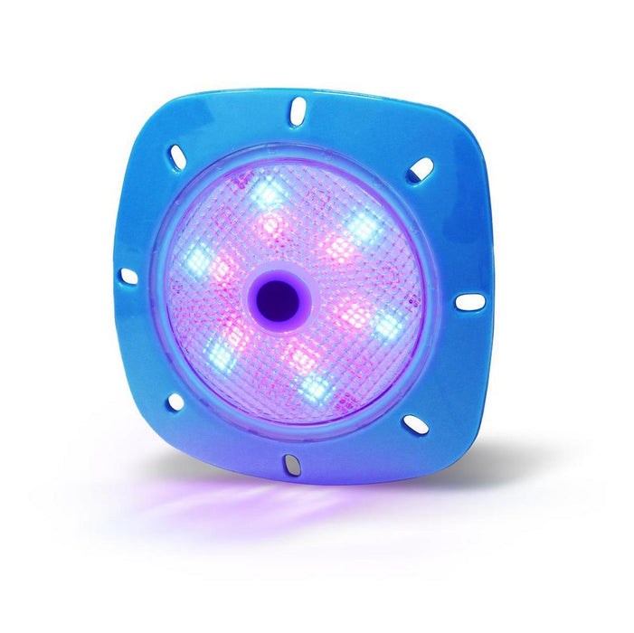 Pool Licht LED Magnet Scheinwerfer I 4 Watt RGB I Gehäuse Blau