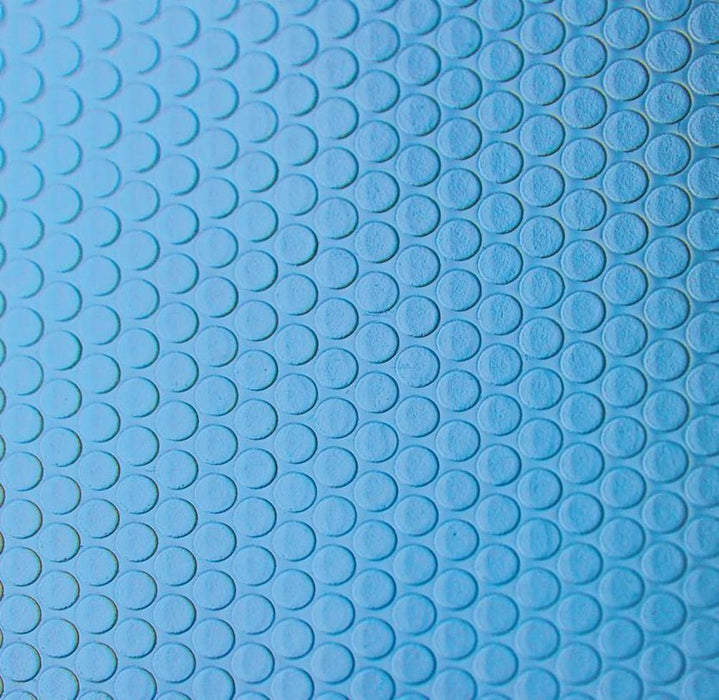 Poolfolie für Rechteckpool mit Treppe OBLIQUE I 600 x 300 x 150 cm I 0,8 mm I blau