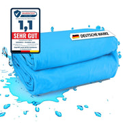 Poolfolie Rund Pool I 400 x 150 cm I 0,8 mm I blau I Rundbecken Rundpool