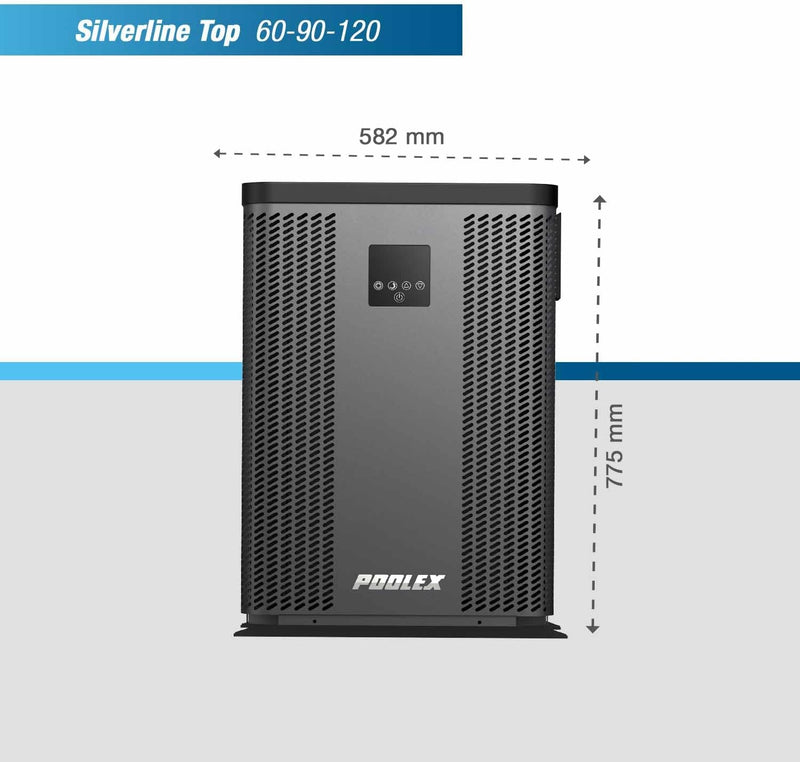 Poolex-Wärmepumpe Silverline Top Modell 120