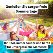 Poolfolie Rundpool 500 x 150 cm I 0,8 mm I sandfarben