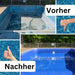 Poolfolie Rund Pool I 450 x 150 cm I 0,8 mm I sandfarben I Rundbecken Rundpool