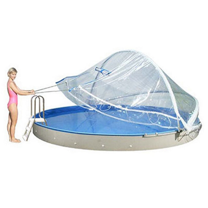 Cabrio Dome  Ø 450 - 460 cm I Rund Pool Überdachung