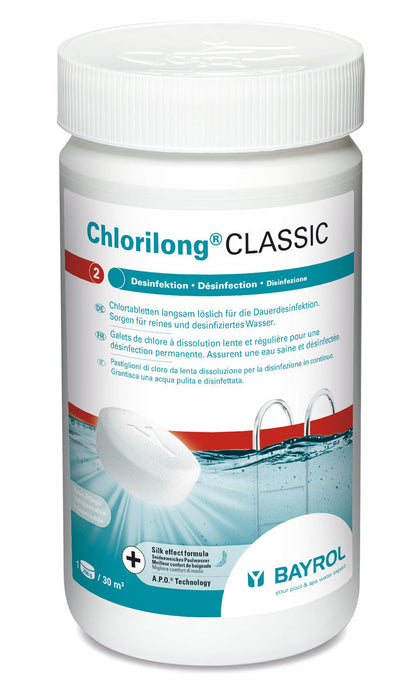 BAYROL Chlorilong® ULTIMATE7 I 1,2 kg Dose I Chlor Tabletten