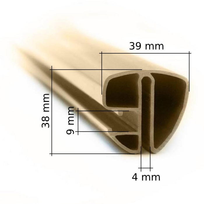 Pool Handlauf Set SPEZIAL für Rundpool Ø 450 - 460 cm I sandfarben