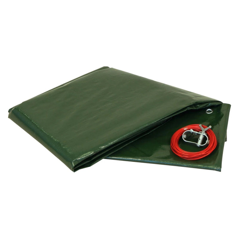 Poolabdeckung Rechteckpool 700 x 350 cm I 180g