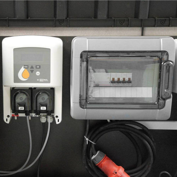 Pool Technikbox I inklusive Chlor- / pH Dosieranlage