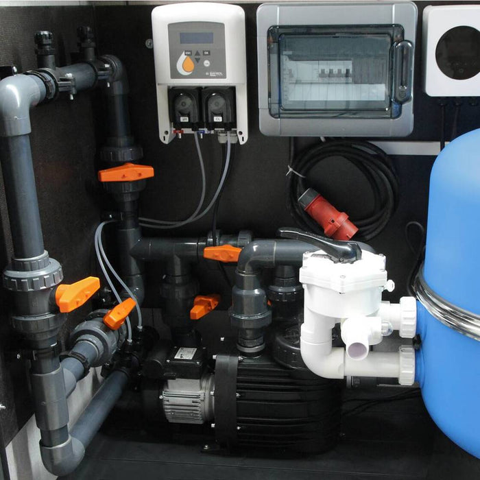 Pool Technikbox I inklusive Chlor- / pH Dosieranlage