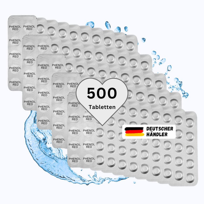 500 Test-Tabletten pH-Wert für elektrische Tester Photometer