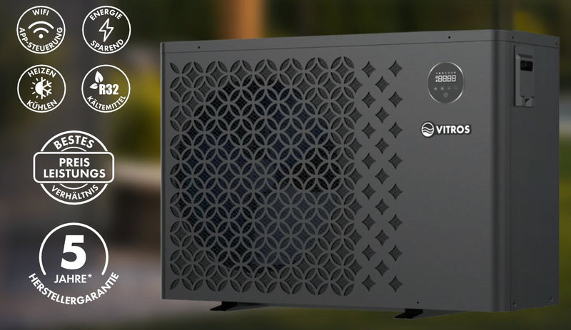 Full-Inverter Wärmepumpe VITROS Neo 35 | 35,46 kW | 400 V bis 120 m3